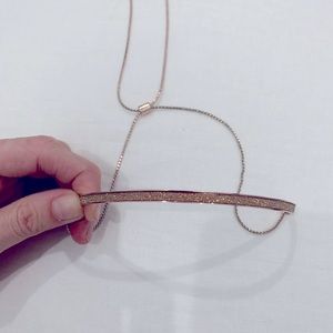 Adjustable gold sparkly choker TJ Maxx